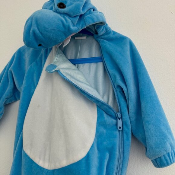 Blue Baby Shark Onesie Costume size 18-24 Month - Picture 2 of 6